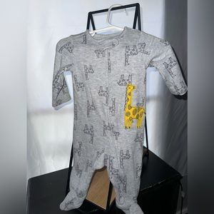 Giraffe boy bodysuit or pajama